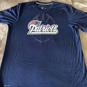 DRI-FIT New England Patriots tee.
